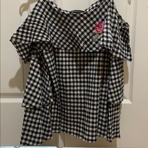 Cold shoulder shirt